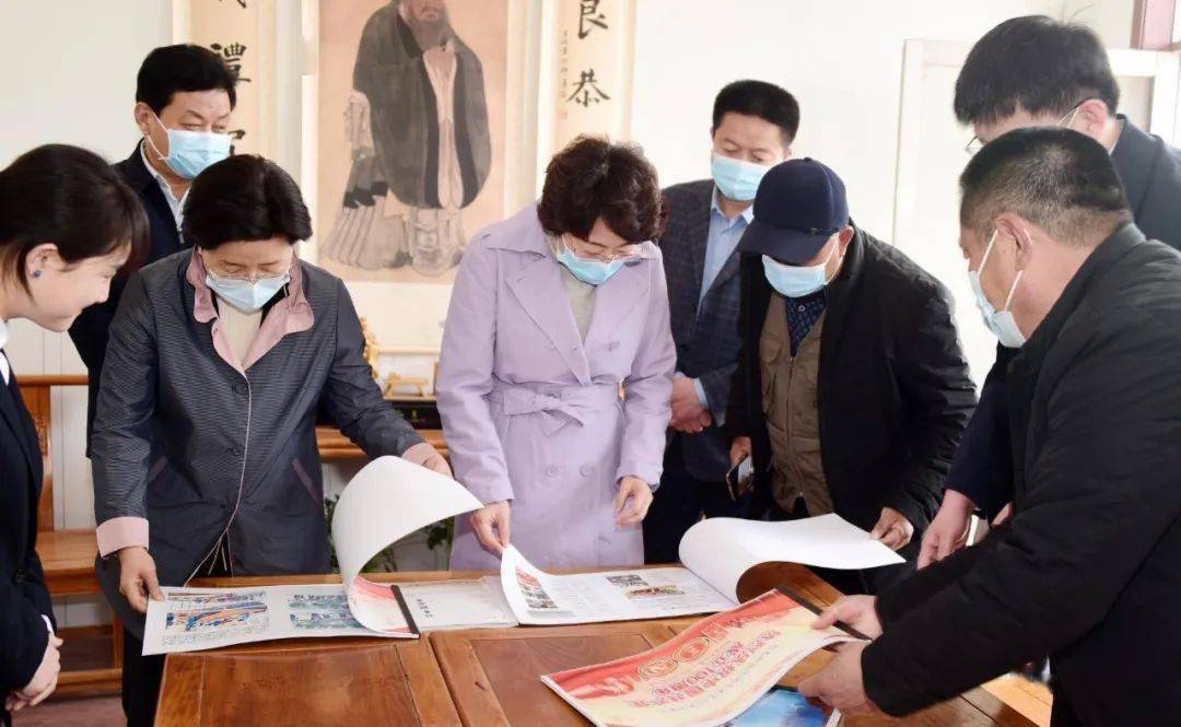县委书记沙淑红,县委常委,宣传部部长陈勇参加.