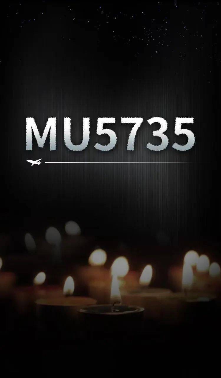 致哀东航mu5735航班上人员已全部遇难