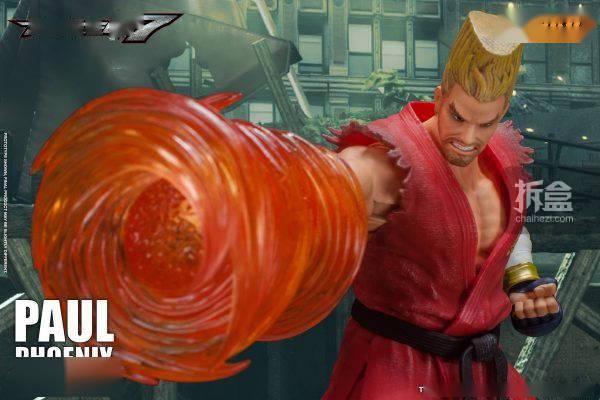 stormtoys铁拳7paulphoenix保罗菲尼克斯6寸可动人偶
