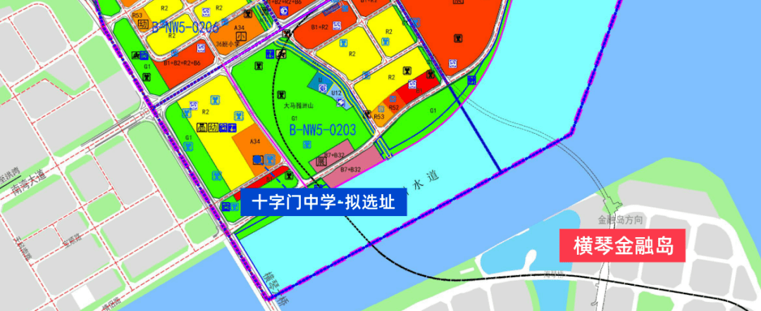 据相关负责人表示,十字门中学是鹤洲新区(筹"十四五"期间建设的唯一