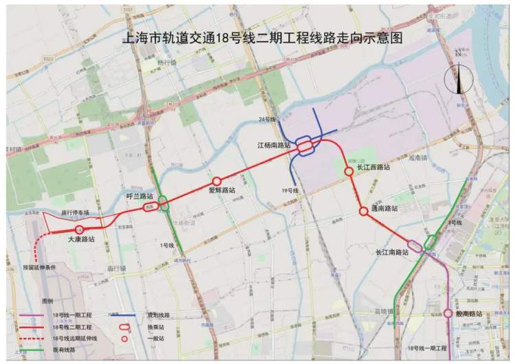去年12月30日,18号线一期北段开通初期运营,很多市民也关注18号线二期