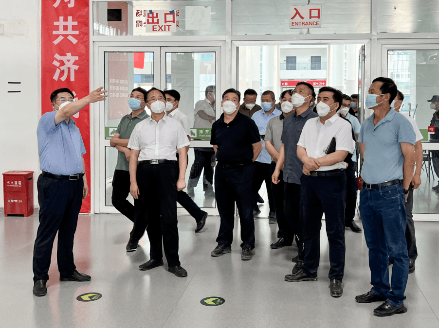 集团领导班子调研慰问应急工程_施工_项目_工作