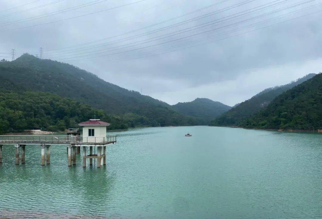 谢军杰详细听取了水务中心负责人对马岭水库的安全生产调度和防汛值班