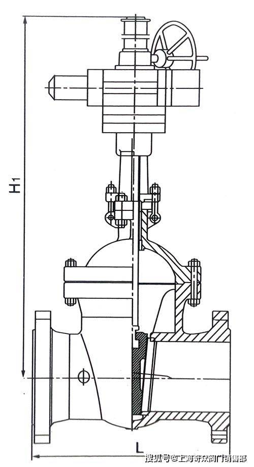 电动双闸板闸阀z942h-40c-dn600产品说明书资料介绍_阀门_密封_压力