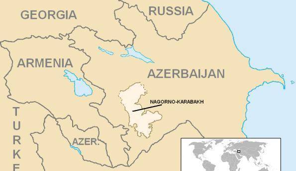 纳戈尔诺-卡拉巴赫(nagorno-karabakh,简称纳卡,或称阿尔察赫共和国