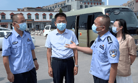 区委副书记周晓瑜,副区长,晋中市公安局太谷分局局长闫峰参加.