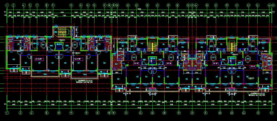 建筑方案平面布置图如下图.