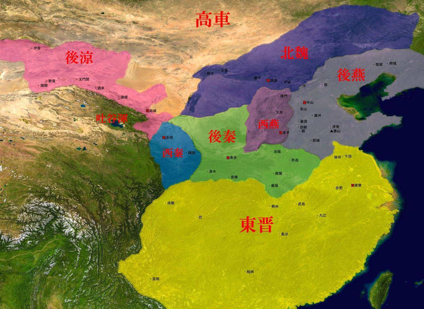 高车和突厥:我干的_南下_盛乐_地区