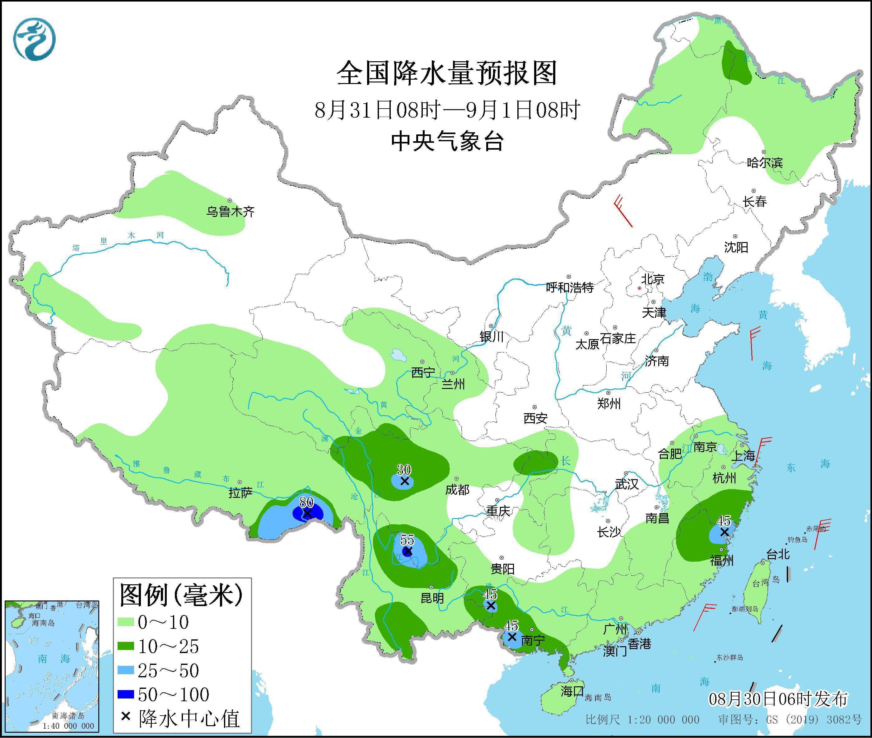 四川盆地陕西等地强降雨减弱 江南华南等地仍有高温