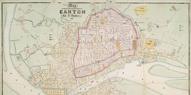 明清时期广东第一大府—广州府是什么样子的?_canton_郭县_地方