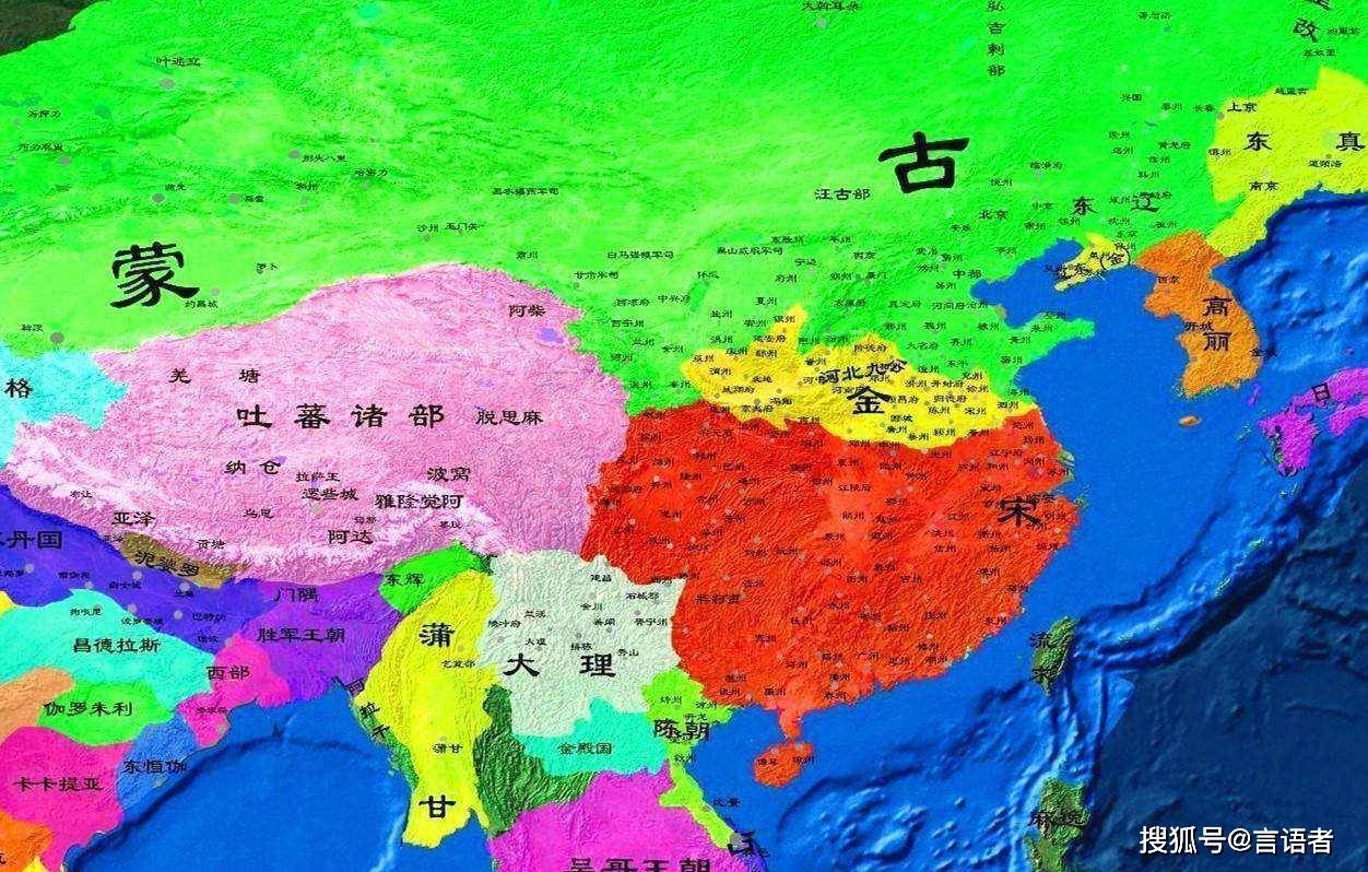 宋元时期的大理国疆域包括现在的云南全省,贵州中西部,四川西南部