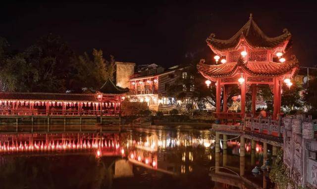 走进贺州10夜游黄姚古镇，这是中国四大古镇之一，夜景也美吗？