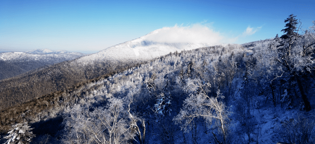 亚雪公路迎来入秋最大降雪 冰雪画廊美如画