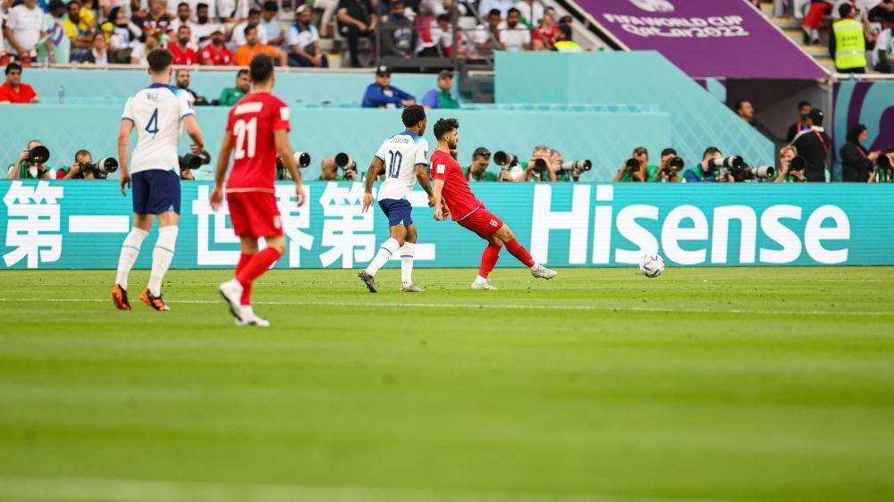 体彩·竞彩世界杯战报 | 英格兰6:2大胜伊朗 贝林厄姆打入00后世界杯首球