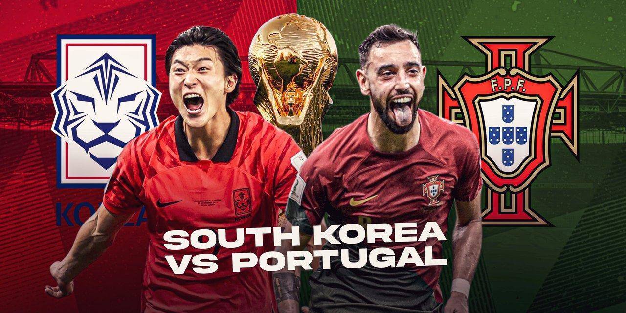 韩国vs葡萄牙，葡萄牙轮换，韩国不败，1-1、2-2、2-1