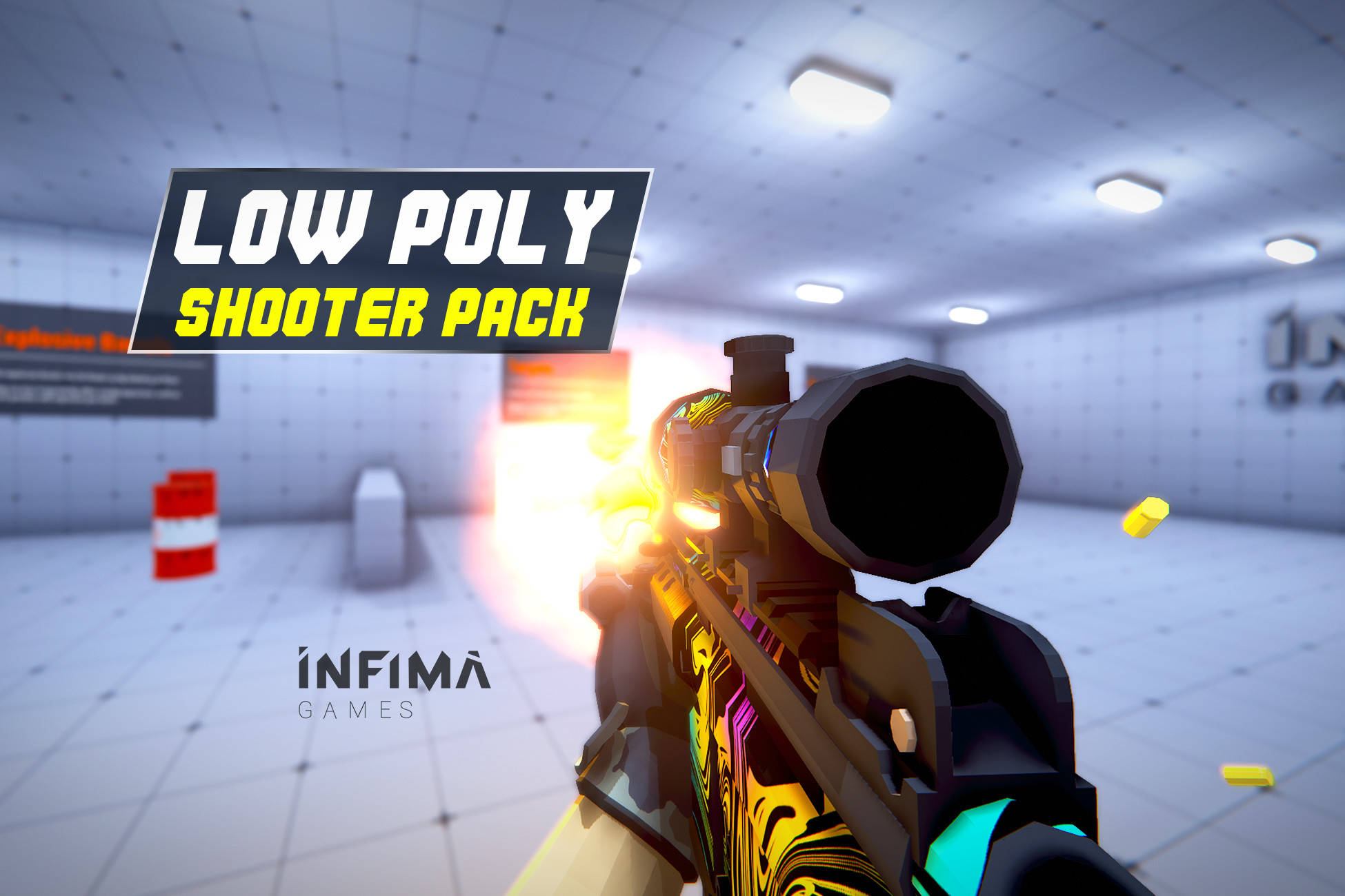 unity射击游戏模板Low Poly Shooter Pack v4.0