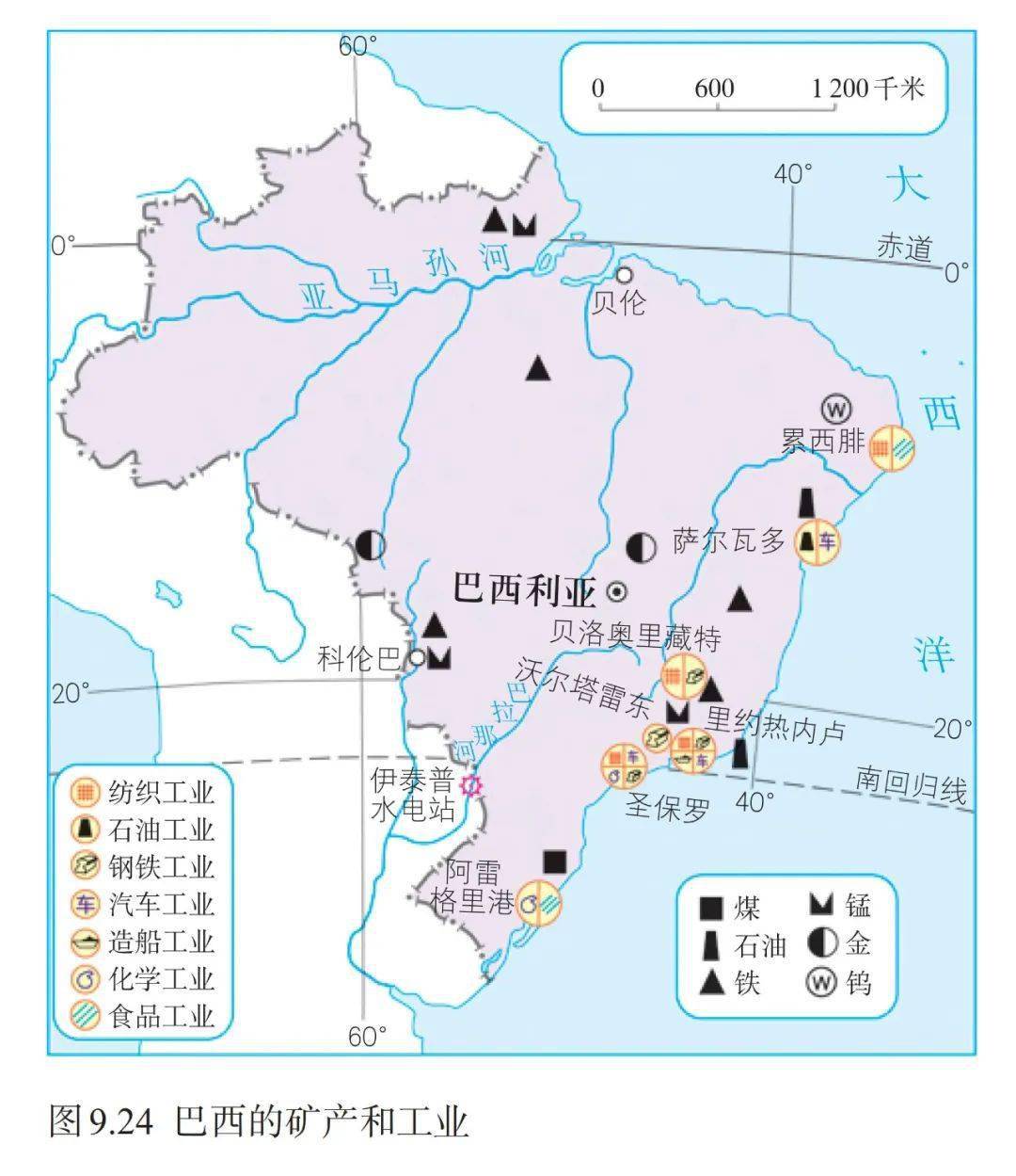 大气运动常识点最全梳理，空白＋彩色世界区域天文填图（可下载）