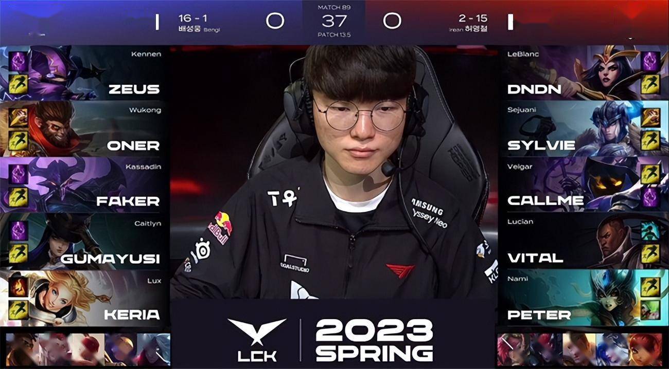 LOL-LCK：Keria拉克丝控造无解，T1 2-0双杀NS豪取十三连胜