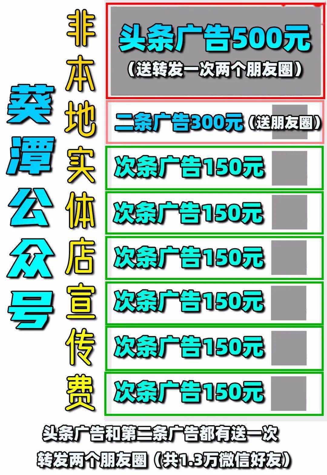 高性价比的推广葵潭记公众号推广具体收费表。。。泛亚电竞(图4)