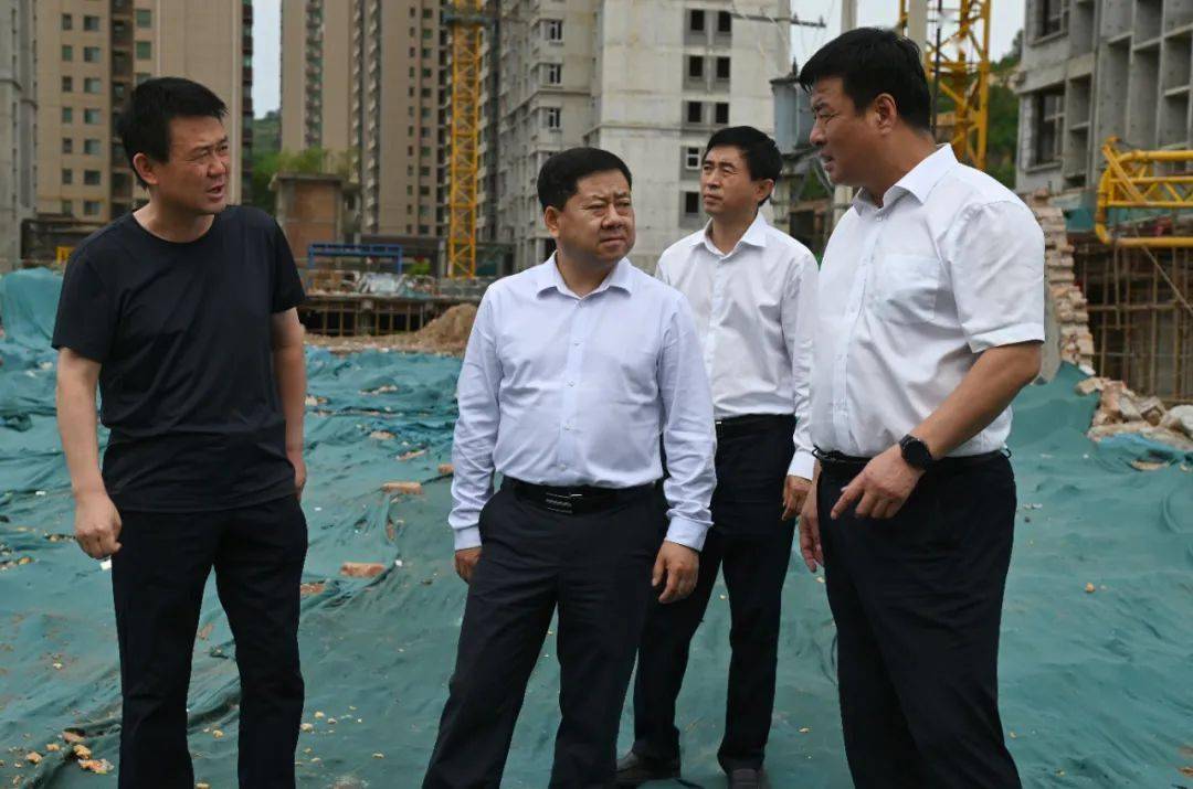 师虎检查大气污染防治工作