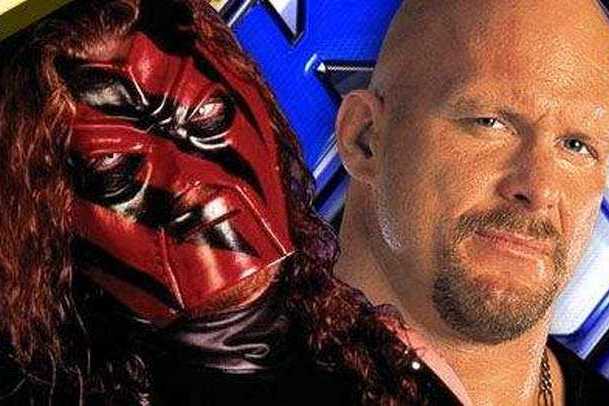 wwe经典回顾-红魔凯恩选择挑战王大锤hhh还是冷石奥斯汀?