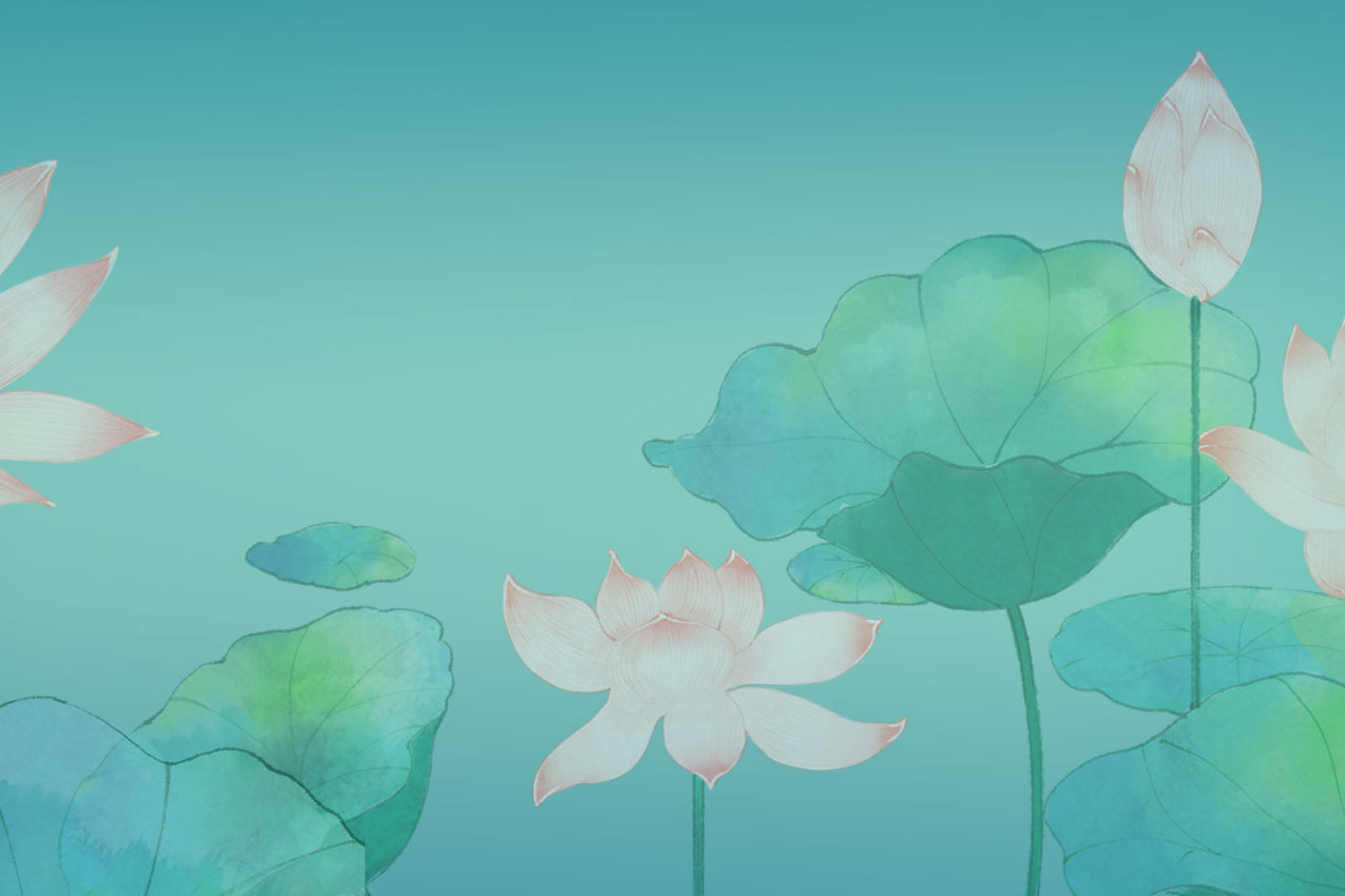 莲的心事唯美古风背景余音袅袅扣人心弦