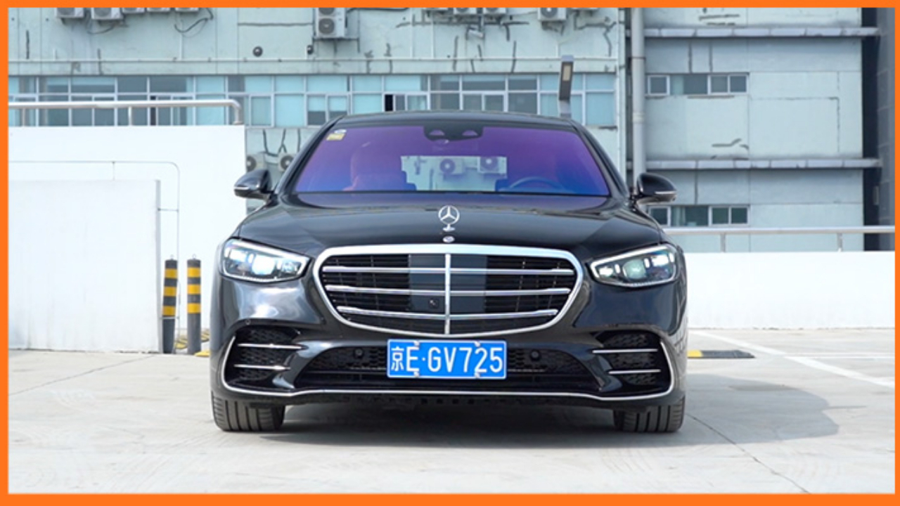 体验2021款奔驰s500l4matic之车头解析