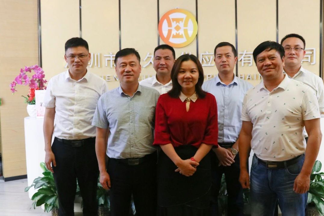 5月13日下午,福建省上杭县副县长张邓平,商务局