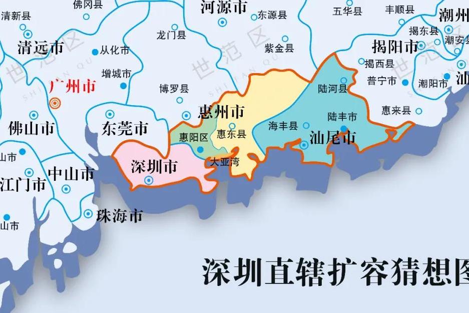 深圳的关键时刻:三区叠加,必然直辖?