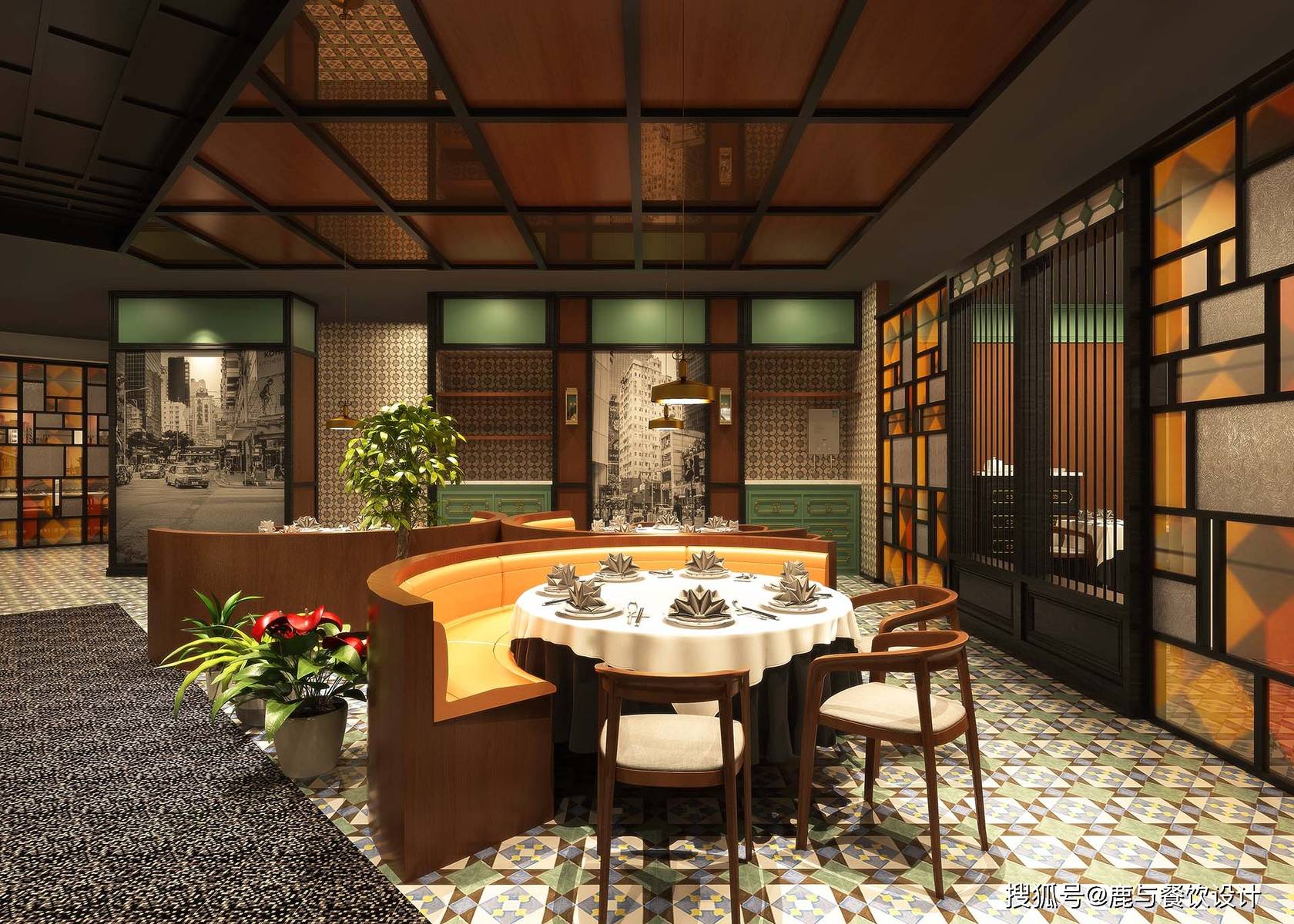 利宝阁茶楼餐饮空间设计-鹿与设计-搜狐大视野-搜狐新闻