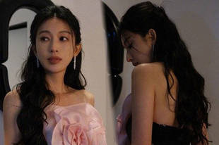 张俪秀长腿美背露蛮腰