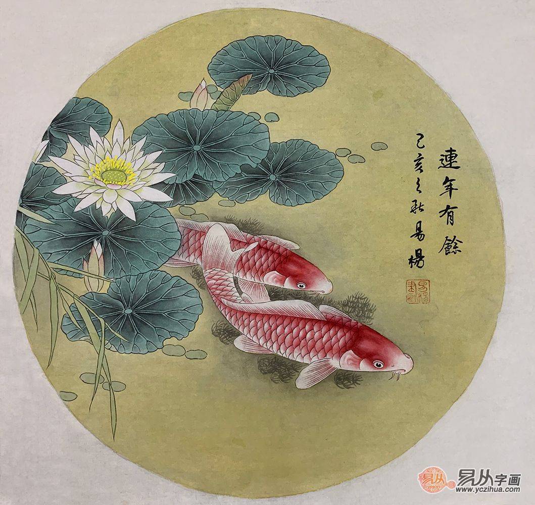 卧室适合挂什么画 斗方花鸟画真是让人心动