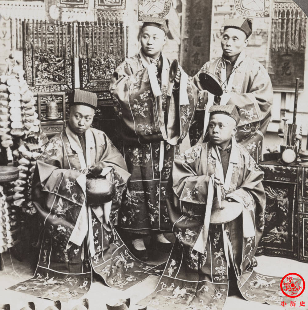 原创老照片:晚清光绪年间广州社会风貌,独特的岭南水乡