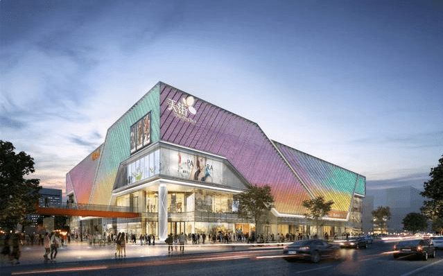 5万㎡的龙湖华泾天街,是徐汇华泾地区首个大型购物综合体.