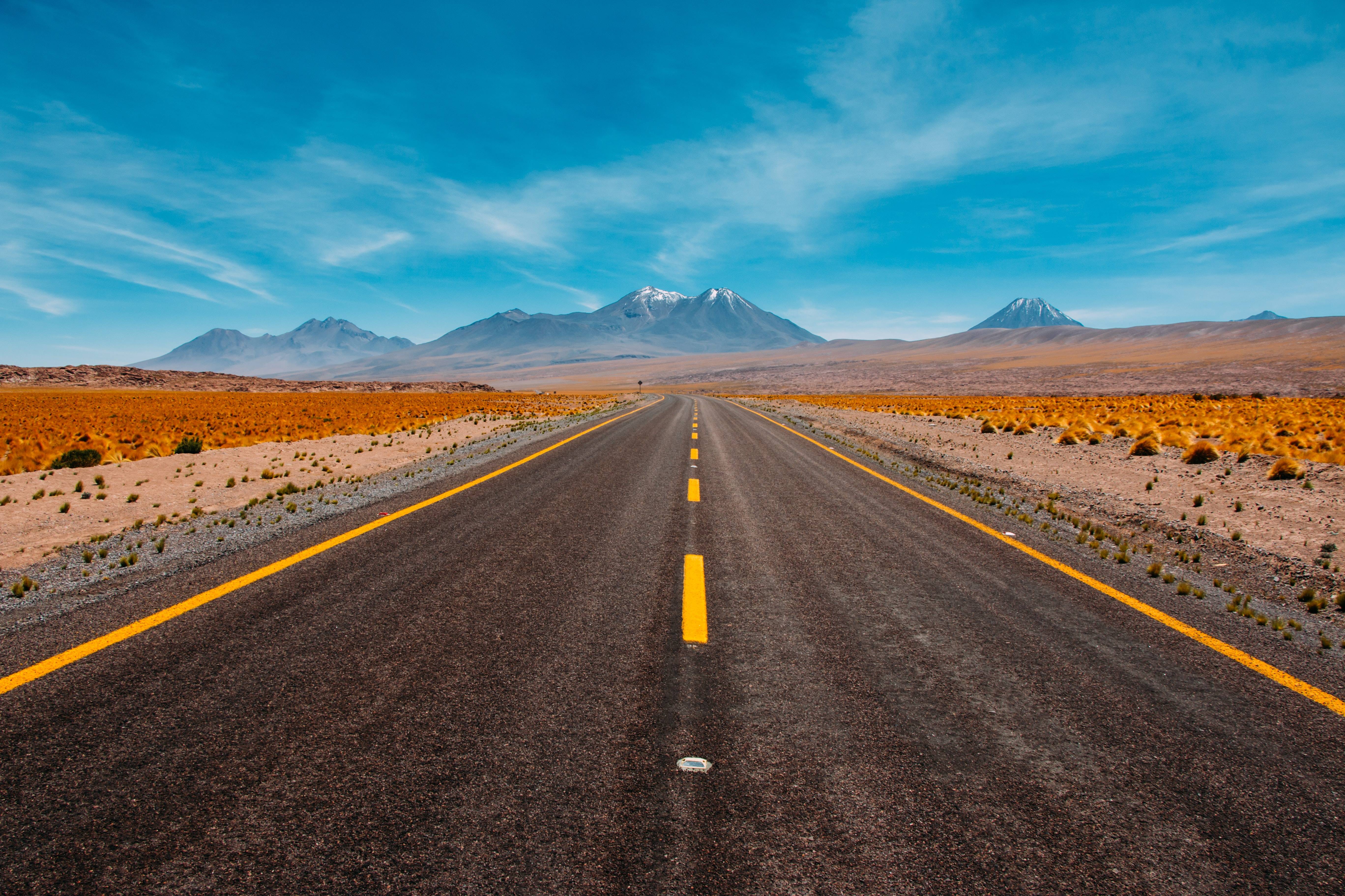 好看的道路背景图图片