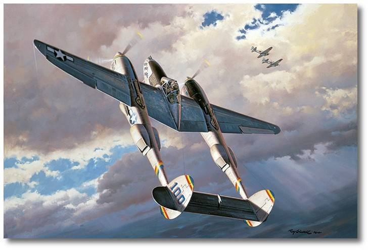 二战上空的一道光: 美国p-38闪电战斗机为何被日军称为双身恶魔