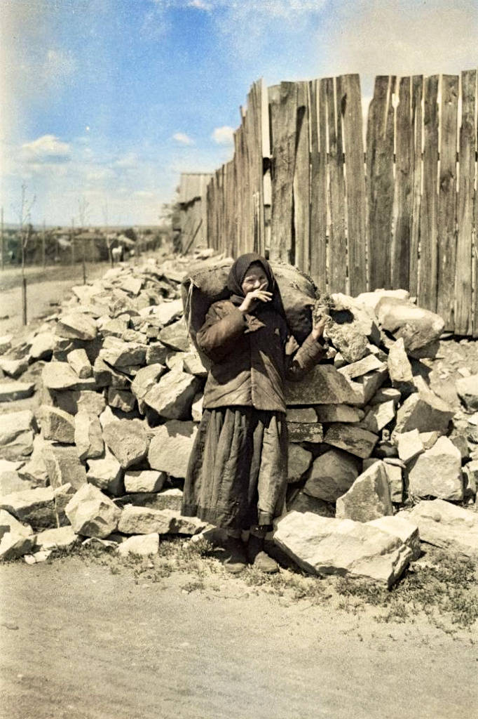 历史老照片:1935年的满洲里