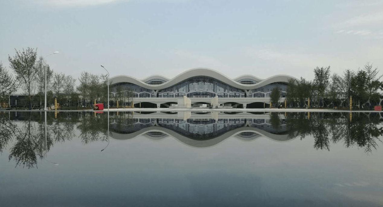 疫情后的云梦东站依旧那么美丽