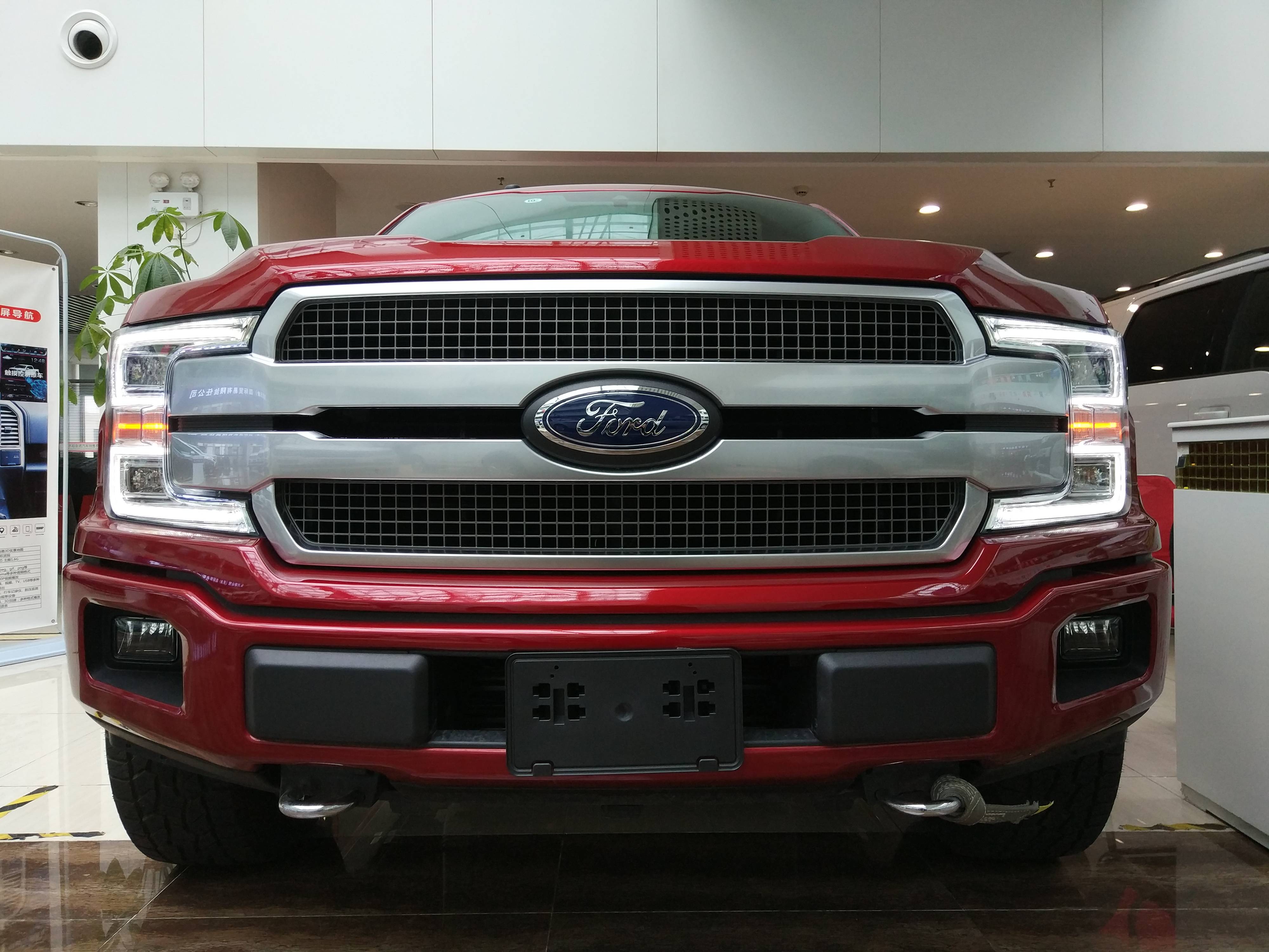 2020款福特猛禽f150白金版高端皮卡打造品味生活47%的关税决定价格