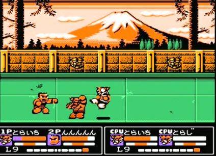 热血格斗当年想选的人物都没有选到那是你没有看见这个