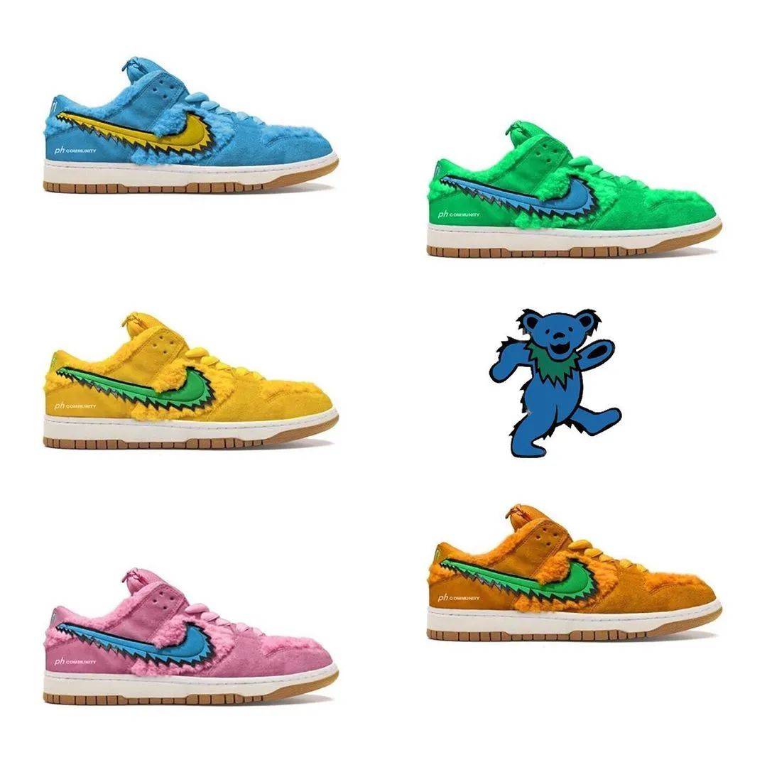 又一重磅dunk系列即将发售5只小熊连发掏空你钱包