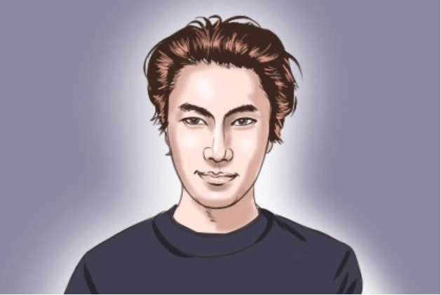 男人右眉毛两根特别长,长寿多福之吉相,厚福无疆._卧蚕眉