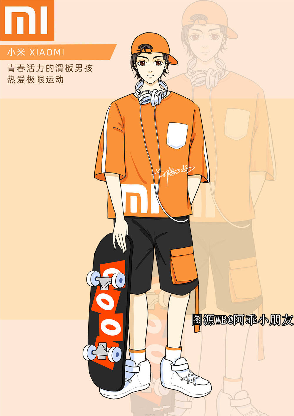 手机品牌拟人化:只有两个牌子是女孩子,原来手上的苹果长这样_华为