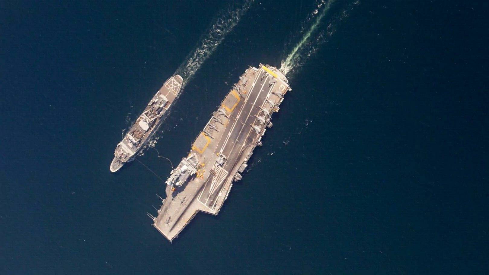 军事装备美图:法国戴高乐号核动力航母