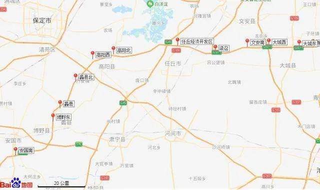 津石高速公路通車後,任丘開發區將設收費站