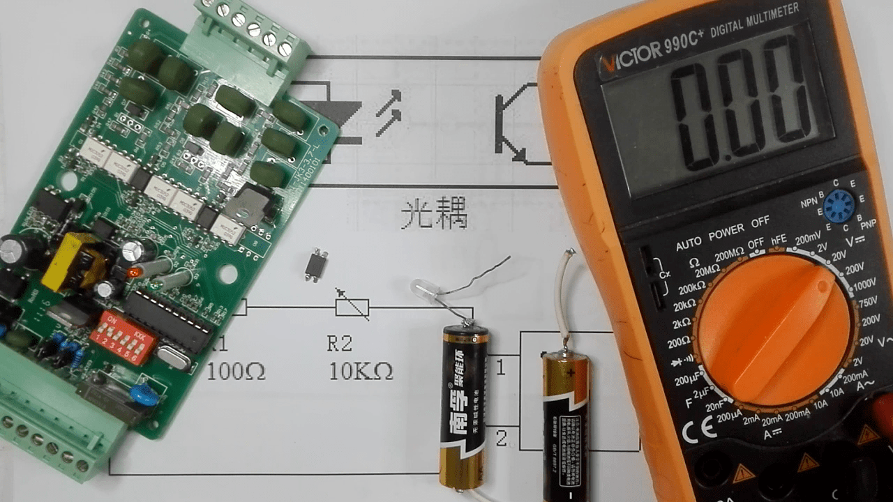简单电路可以检测光耦好坏,也可解释光耦的原理-eda365电子论坛