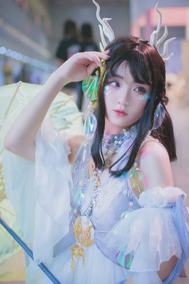 cos:剑网三,犹如画中走出的凌绝伞萝