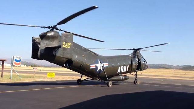 美国的h21型直升机也曾参加过越战,甚至把h21型直升机当作一种武器