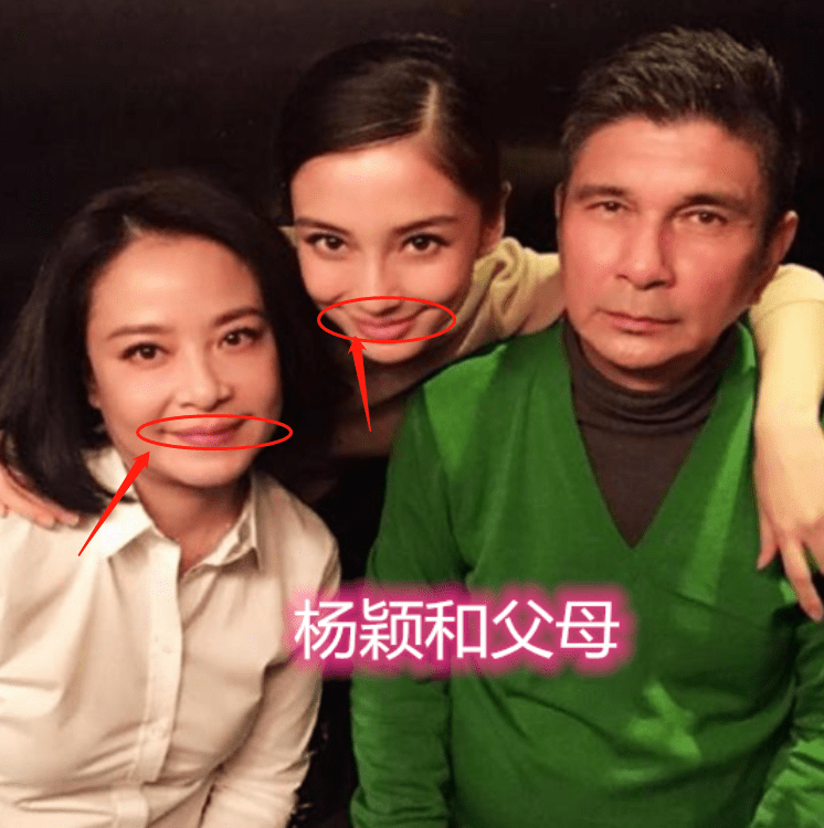 原觉得杨颖够美了,见到她妈妈年轻时的证件照,才懂基因的重要性