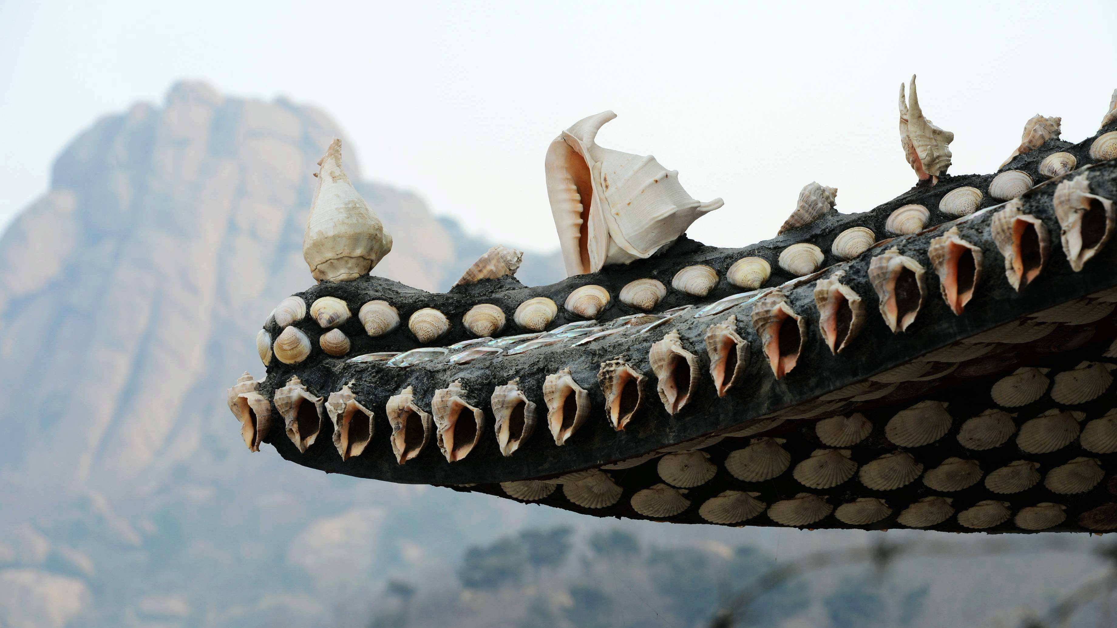 灵山岛:50多岁大爷,33年捡500万贝壳,建成世界第一座贝壳楼